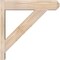 Ekena Millwork Traditional Smooth Craftsman Outlooker, Douglas Fir, 5 1/2"W x 22"D x 22"H OUT06X22X22TRA04SDF - alternate 3